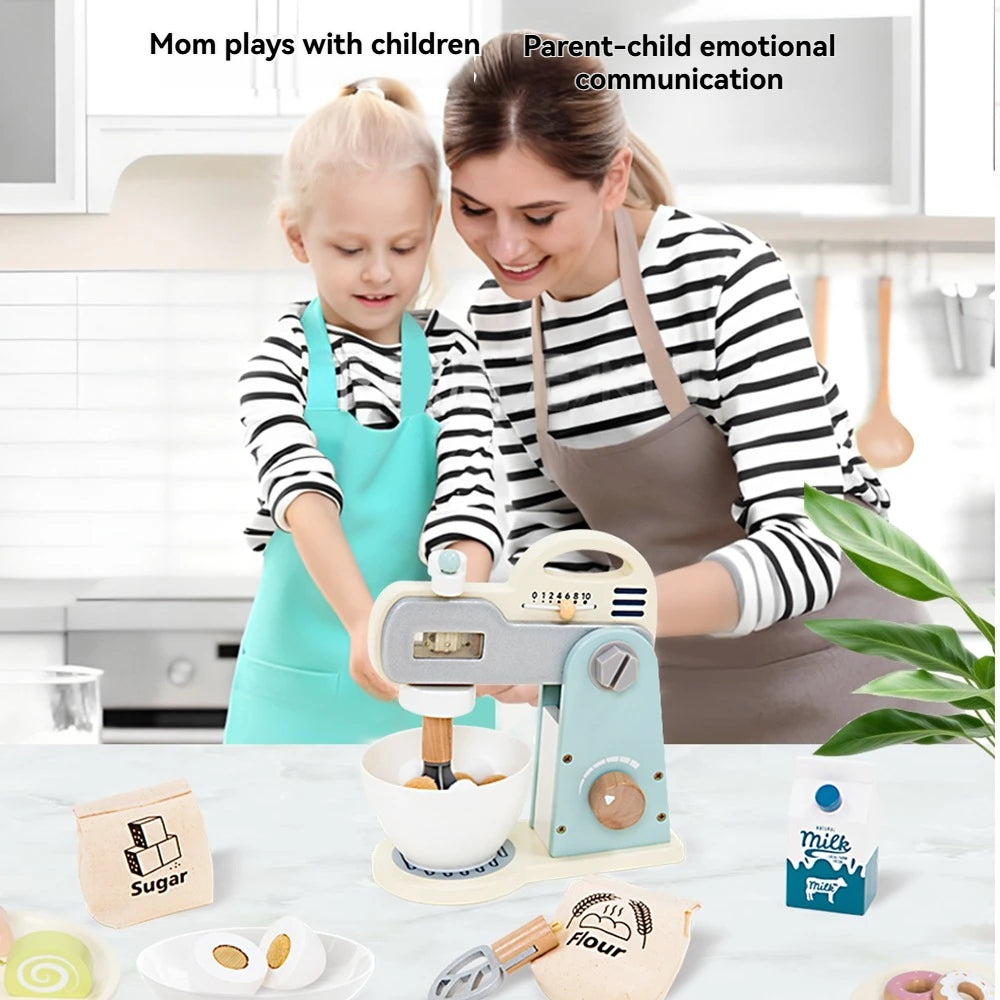 Drewniana Mikser Kulinarny dla Dzieci™