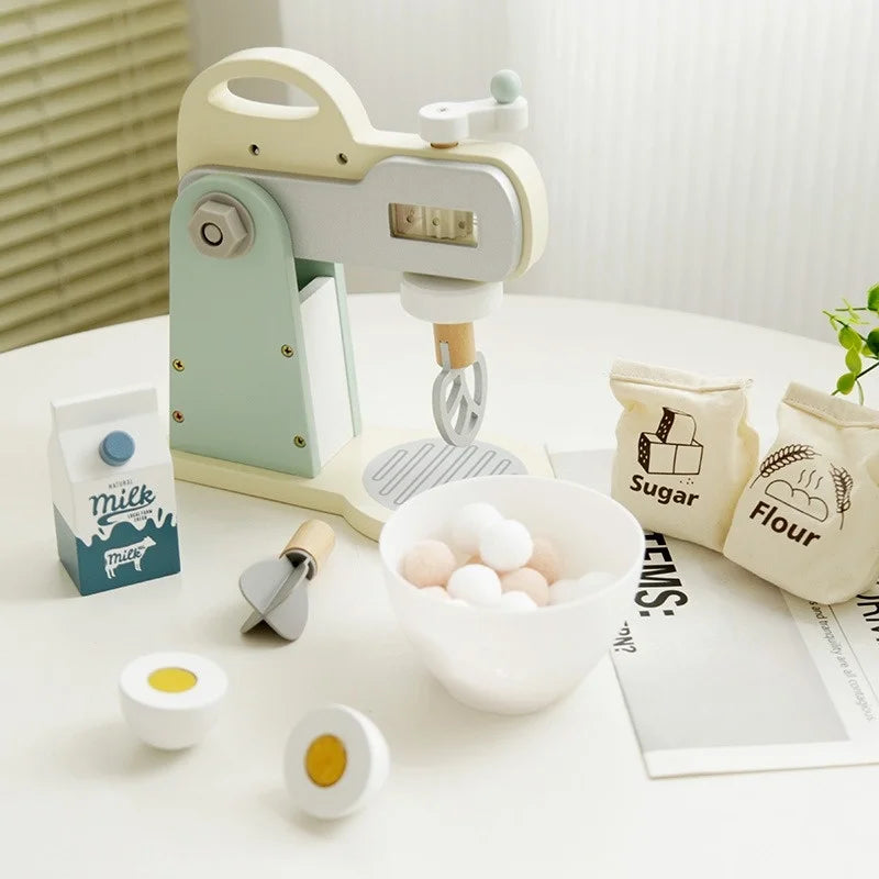 Drewniana Mikser Kulinarny dla Dzieci™