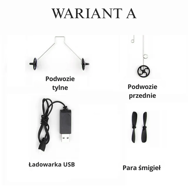 FX620 SU35 - Bateria/Ładowarka USB/Podwozie/Śmigła/Zderzak